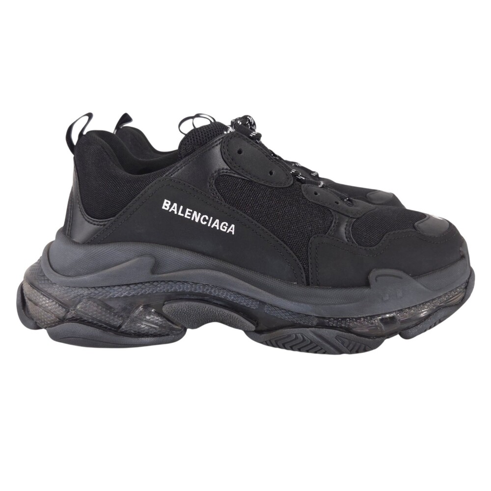 Balenciaga Triple S Clear Sole Sneakers US 11 EU 44 Mens Black $1150 - Picture 5 of 16